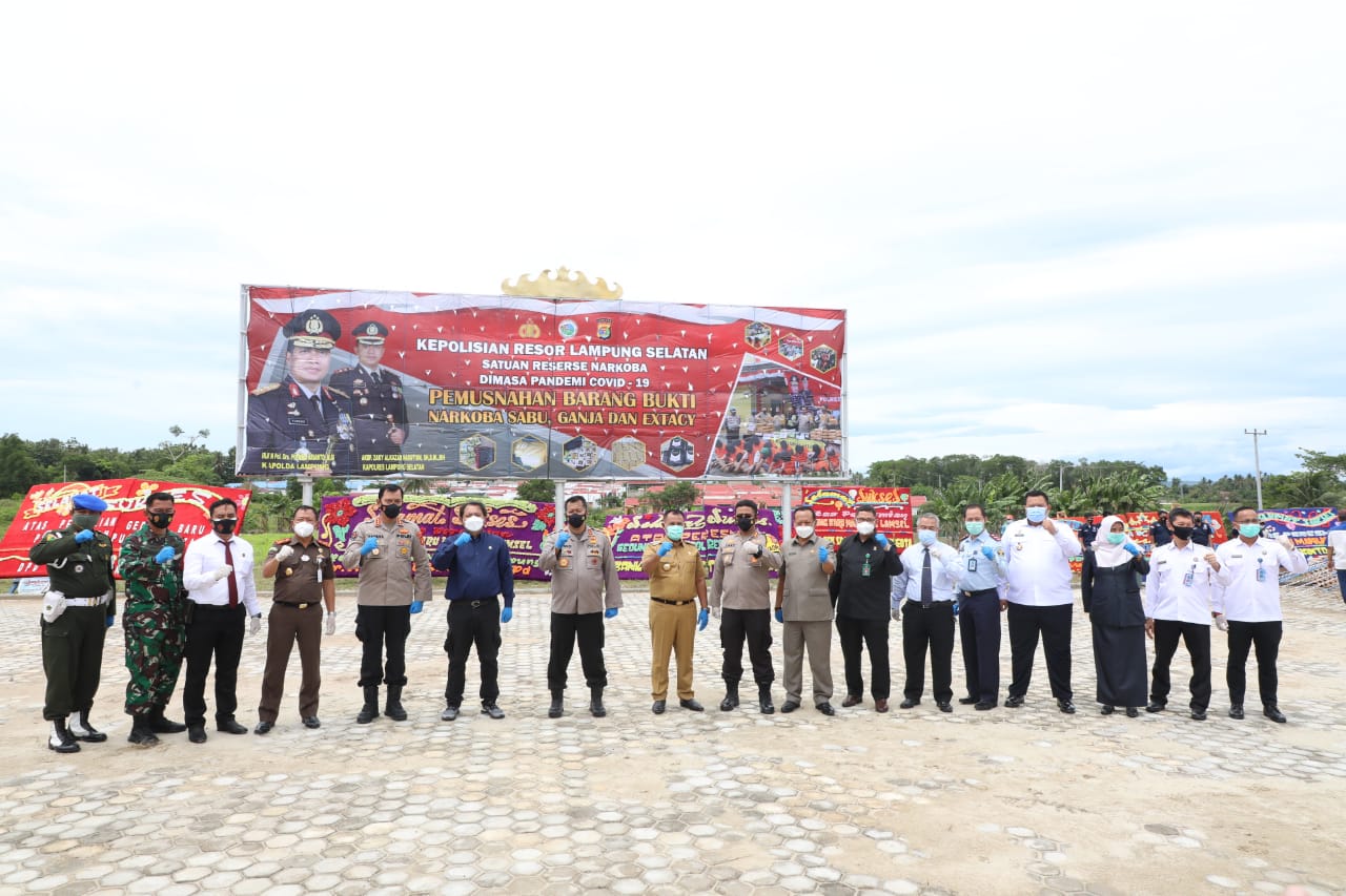 Diresmikan Kapolda, Polres Lampung Selatan Mulai Tempati Gedung Baru