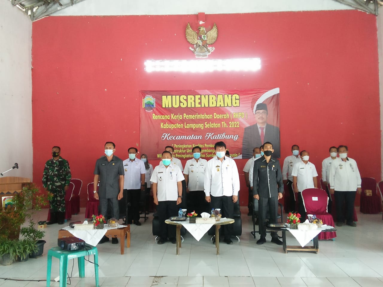 Burhanuddin Buka Musrenbang RKPD Kecamatan Katibung