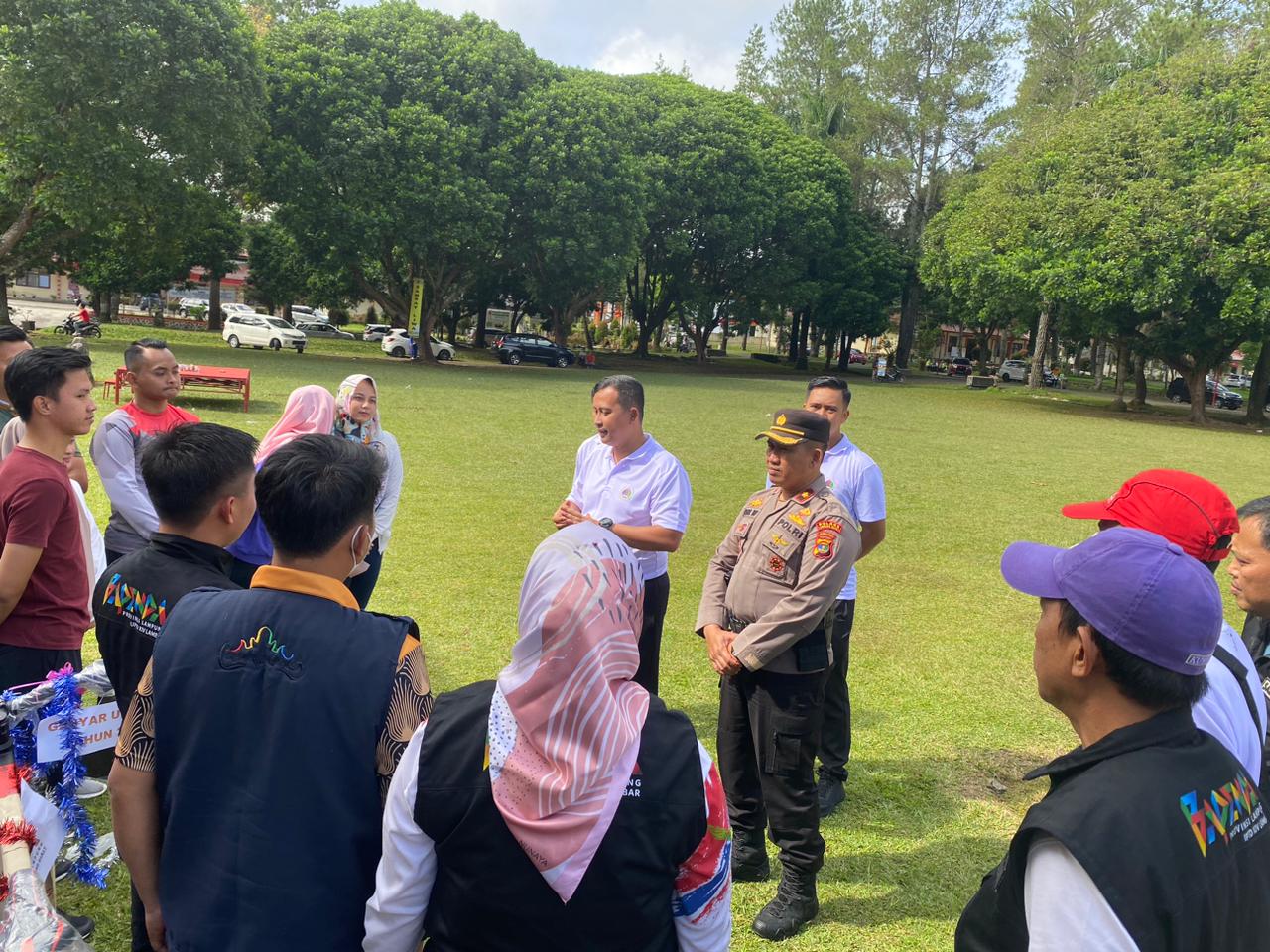 Kapolres Lambar laksanakan Jumat curhat di Pemkab Lampung Barat