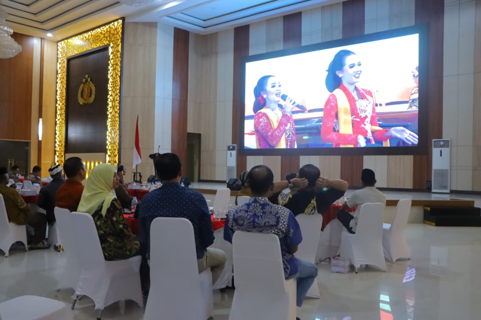 Polda Lampung dan Polres jajaran gelar Nobar serentak, pegelaran wayang kulit “Wahyu makutharama” secara virtual