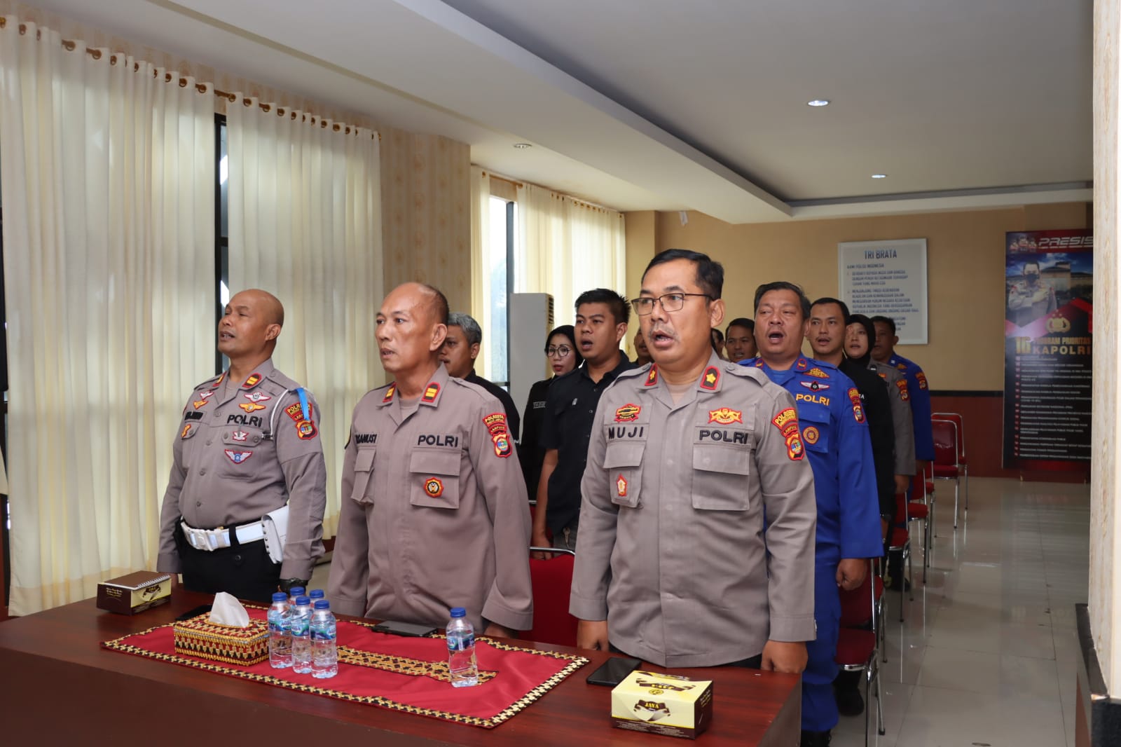 Polresta Bandar Lampung Gelar Pelatihan Peningkatan Kemampuan Jurnalistik