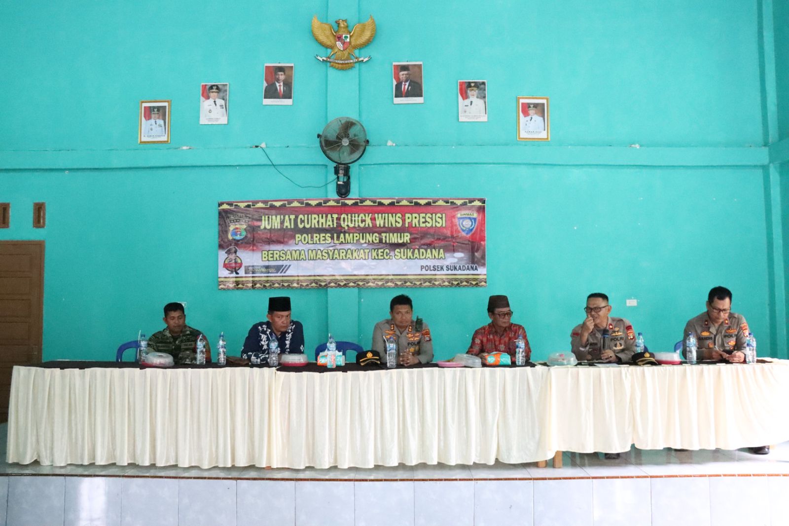 Melalui Program Jum’at Curhat, Polres Lampung Timur Serap Aspirasi Warga