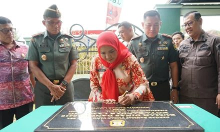 Walikota Eva Dwiana Resmikan Rumah Dinas Dandim 0410 KBL