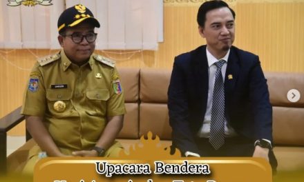 Anggota Komisi V DPRD Provinsi Lampung Hadiri Upacara Bendera HANTARU