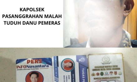 Wartawan Terintimidasi, Kapolsek Pasanggrahan Tuduh Danu Wartawan Pemeras? Paminal Wajib Tentukan Sikap! 