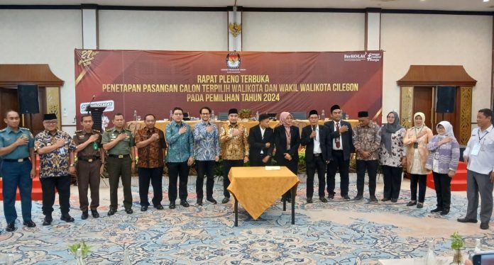 KPU Tetapkan H. Robinsar Dan Fajar Sebagai Walikota 2025-2030