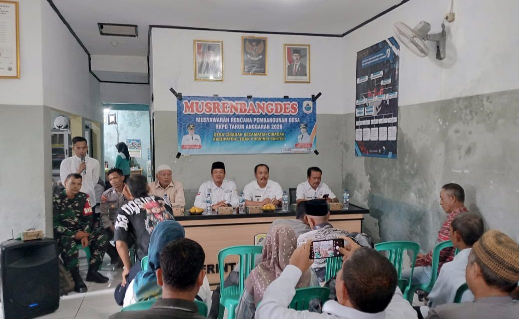 Musrenbang Desa Cibadak TA 2026 Membawa Aspirasi Masyarakat Lebih Maju