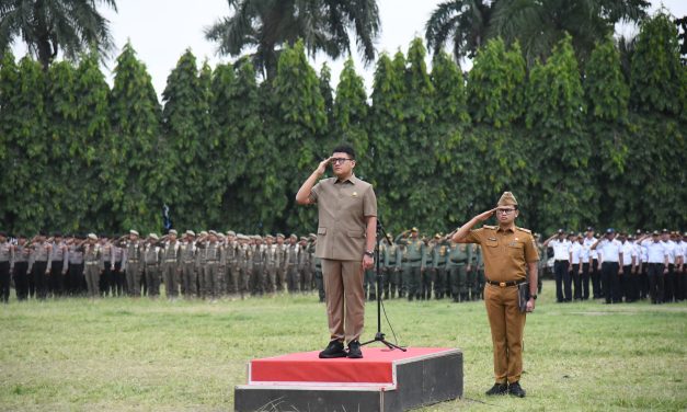 Pemprov Lampung Gelar Upacara Bulanan Bersama Jajaran Forkopimda Provinsi Lampung