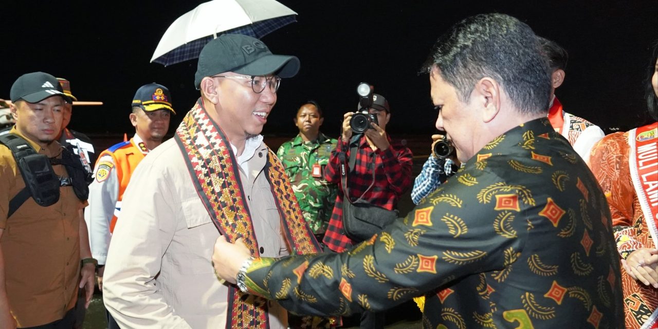 Gubernur Rahmat Mirzani Djausal Tiba di Lampung Usai Ikuti Retreat di Akmil Magelang