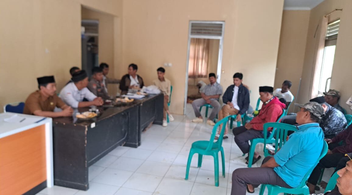 Musyawarah Desa (MUSDES)-Desa Sukalaba,Gunung Sari