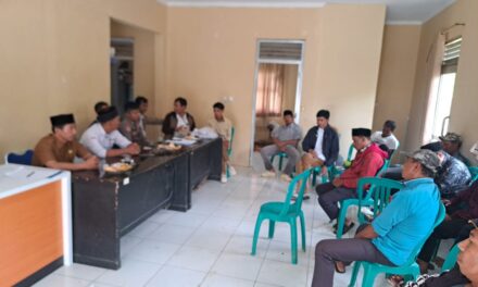 Musyawarah Desa (MUSDES)-Desa Sukalaba,Gunung Sari