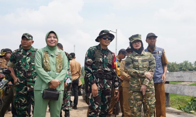 Dandim 0421/Lampung Selatan Mengikuti Rangkaian Upacara Pembukaan TMMD Ke-127