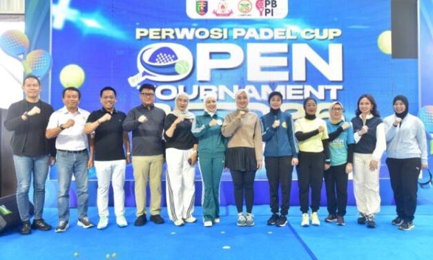 DPRD Lampung Dukung Pengembangan Olahraga Masyarakat Melalui Perwosi Padel Cup Open Tournament 2026